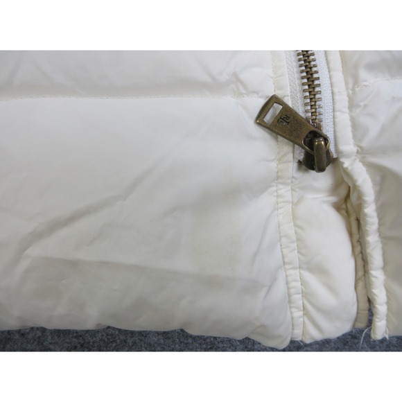 Women's Cream Puffer Coat - Picture 4 of 16